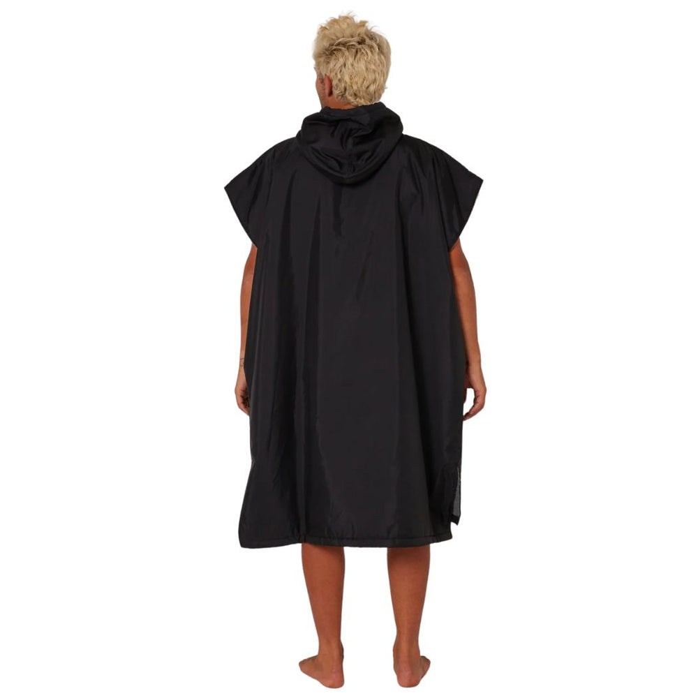 Ocean And Earth Perfect Storm Poncho Black