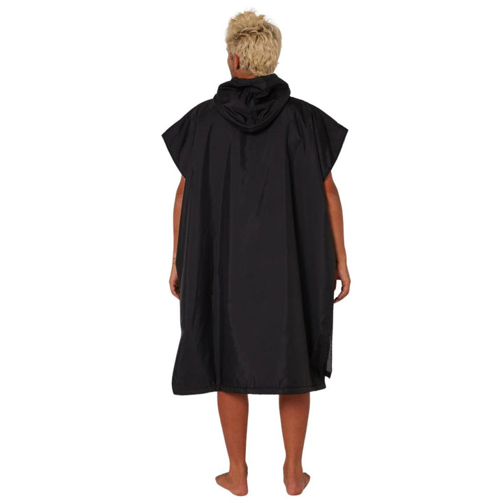 Ocean And Earth Perfect Storm Poncho Black