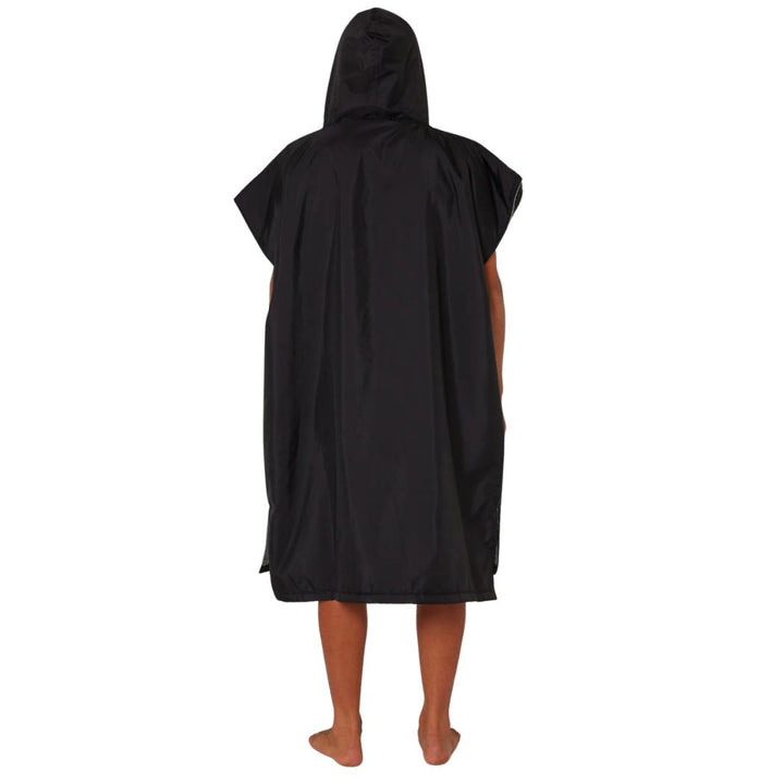 Ocean And Earth Perfect Storm Poncho Black