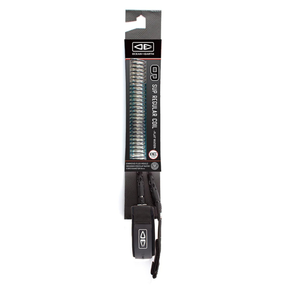 Ocean and Earth 9 0 SUP Knee Coiled Leash