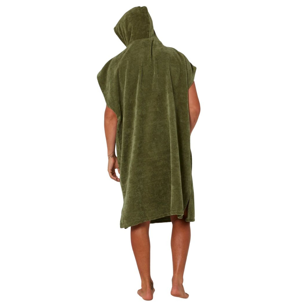 Ocean and Earth Corp Hooded Poncho Military 22