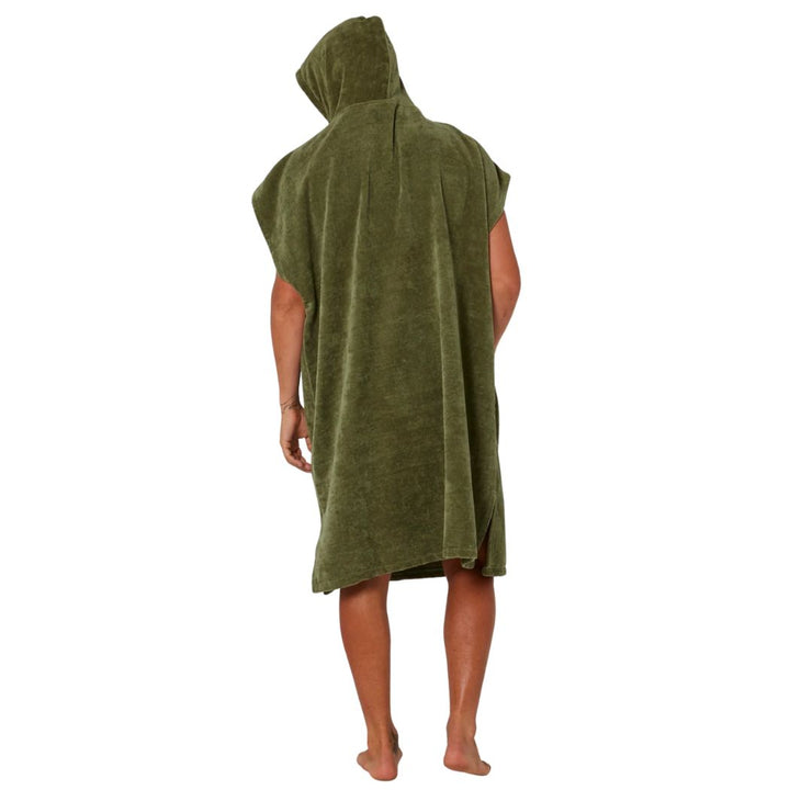 Ocean and Earth Corp Hooded Poncho Military 22