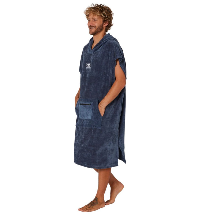 Ocean and Earth Corp Hooded Poncho Navy