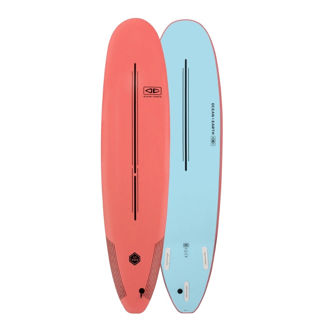 Ocean and Earth Ezi Rider 7'6" Softboard