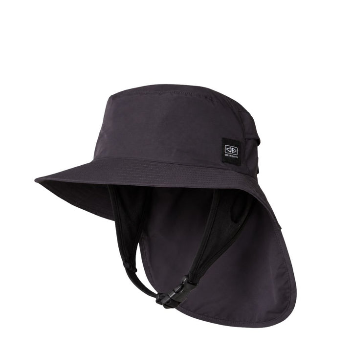 Ocean and Earth Indo Stiff Peak Surf Hat Charcoal