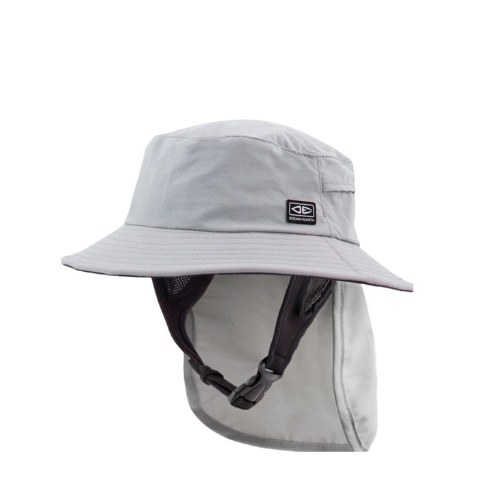 Ocean and Earth Indo Stiff Peak Surf Hat Grey