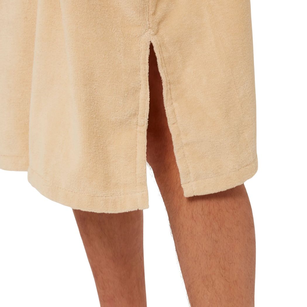 Ocean and Earth Mens Day Break Poncho Beige