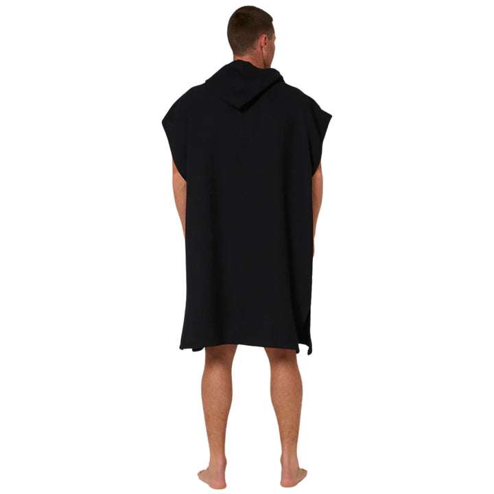 Ocean and Earth Mens Waffle Poncho
