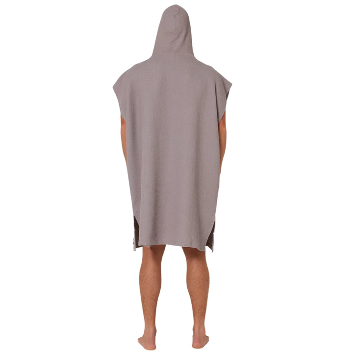 Ocean and Earth Mens Waffle Poncho