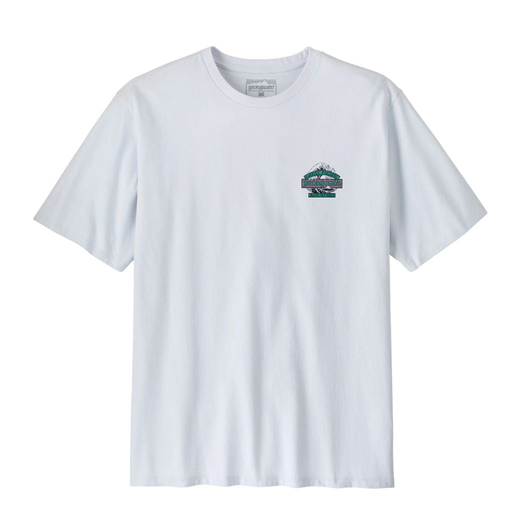 Patagonia Mens Great Waves Responsibili-Tee White