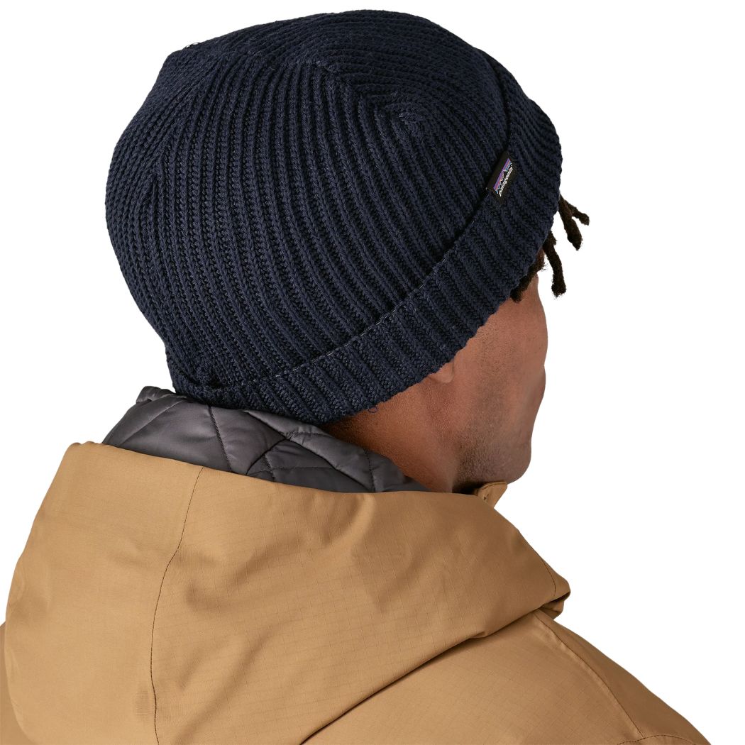 Patagonia Fishermans Rolled Beanie Navy Blue