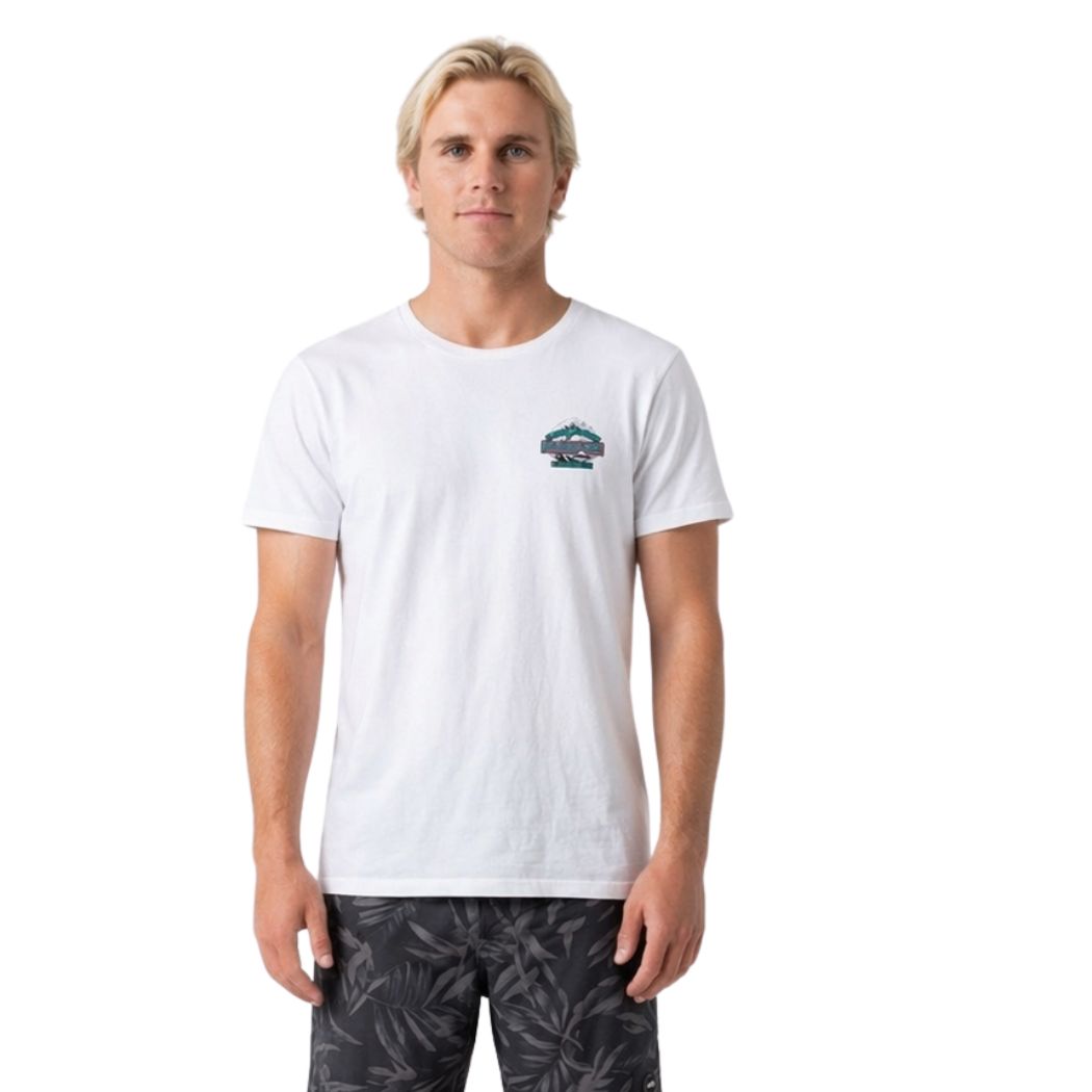 Patagonia Mens Great Waves Responsibili-Tee White