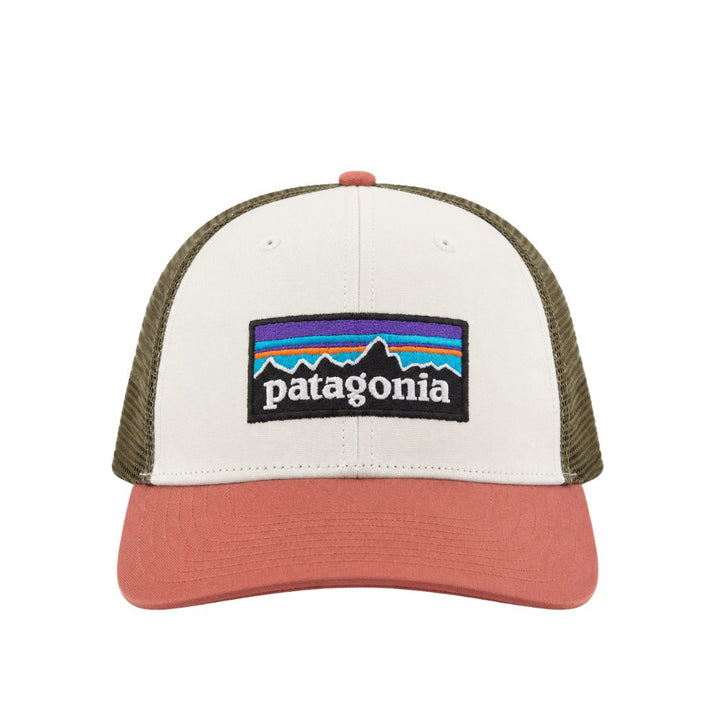 Patagonia P6 Logo LoPro Trucker Cap Birch White