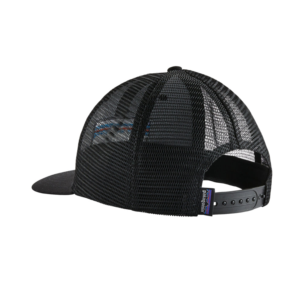 Patagonia P6 Logo Trucker Cap Black