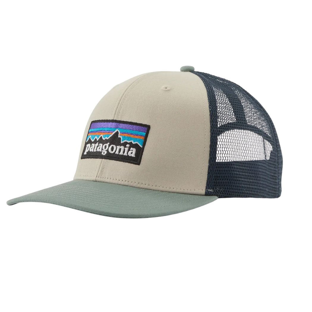 Patagonia P6 Logo Trucker Cap Pumice