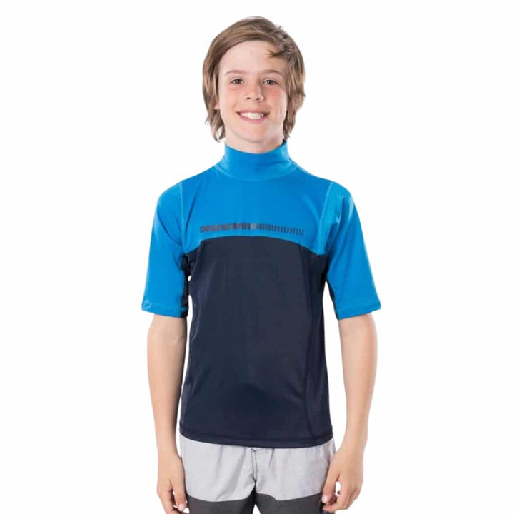 Peak Boys Short Sleeve Rash Shirt