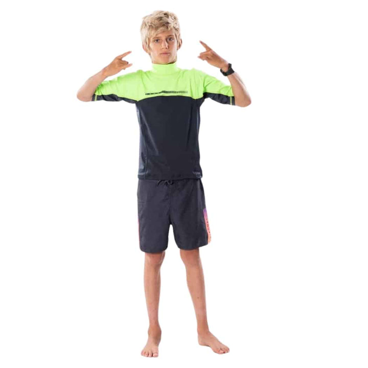 Peak Boys Short Sleeve Rash Shirt