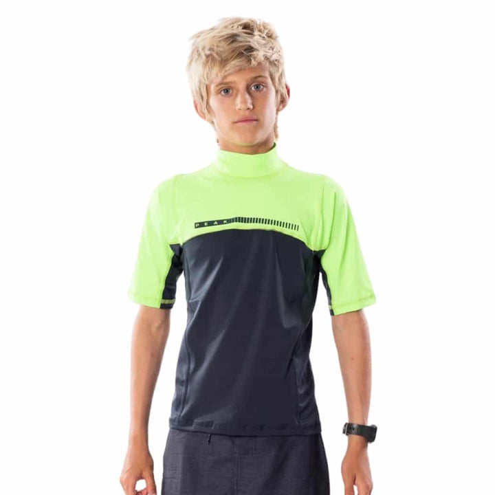 Peak Boys Short Sleeve Rash Shirt