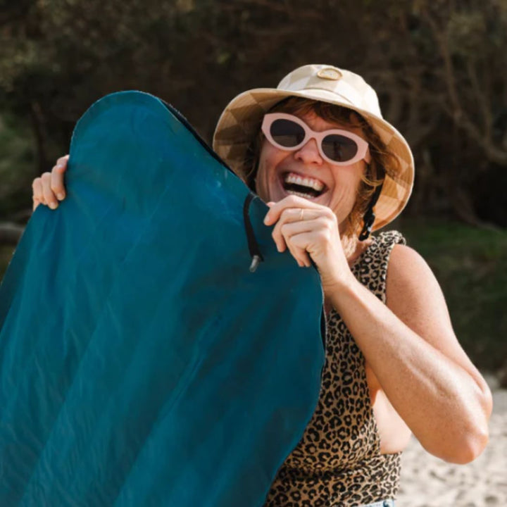 Plow Surf Co Beach Beige Checkers Surf Bucket