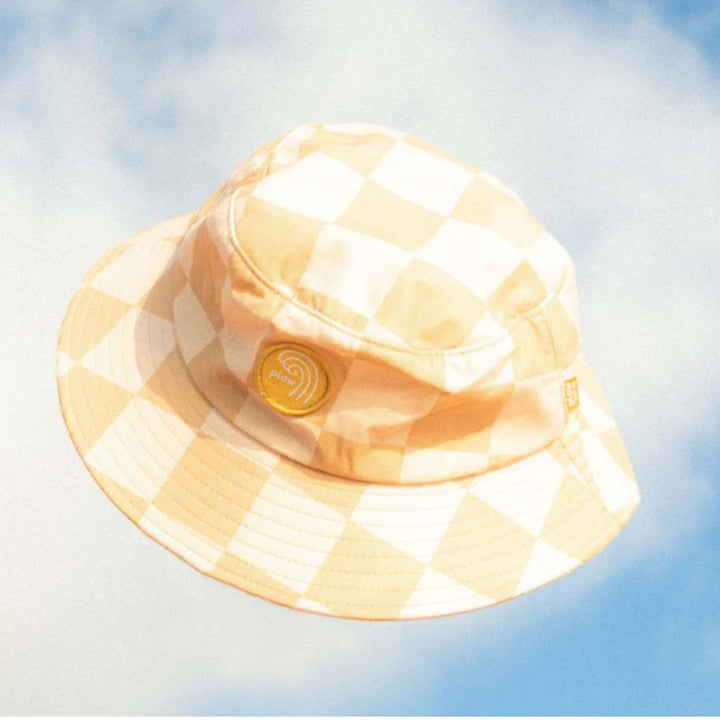 Plow Surf Co Beach Beige Checkers Surf Bucket