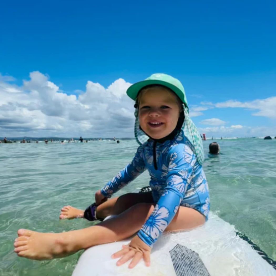 Plow Surf Co Mint Check Surf Cap
