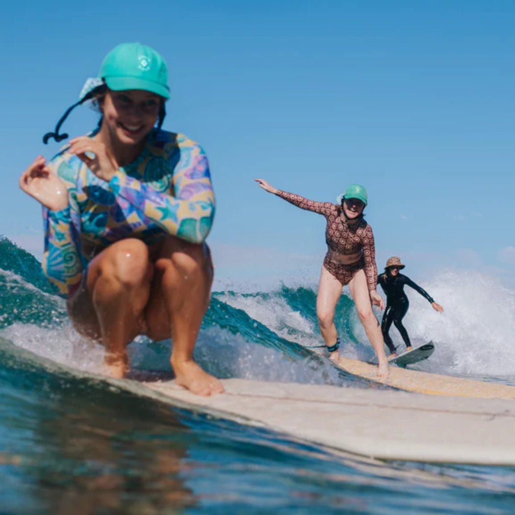 Plow Surf Co Mint Check Surf Cap
