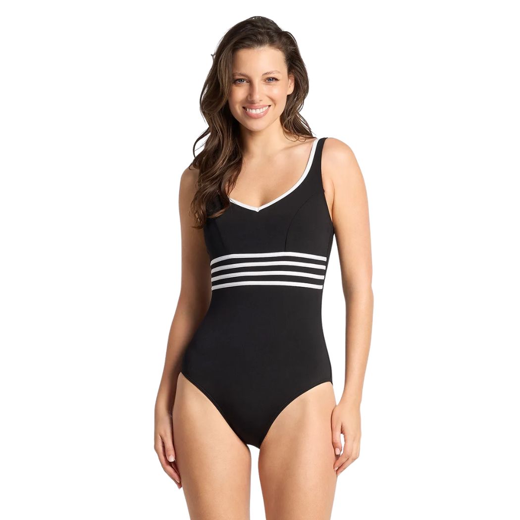 Poolproof Pool Scoop Tank One Piece Black
