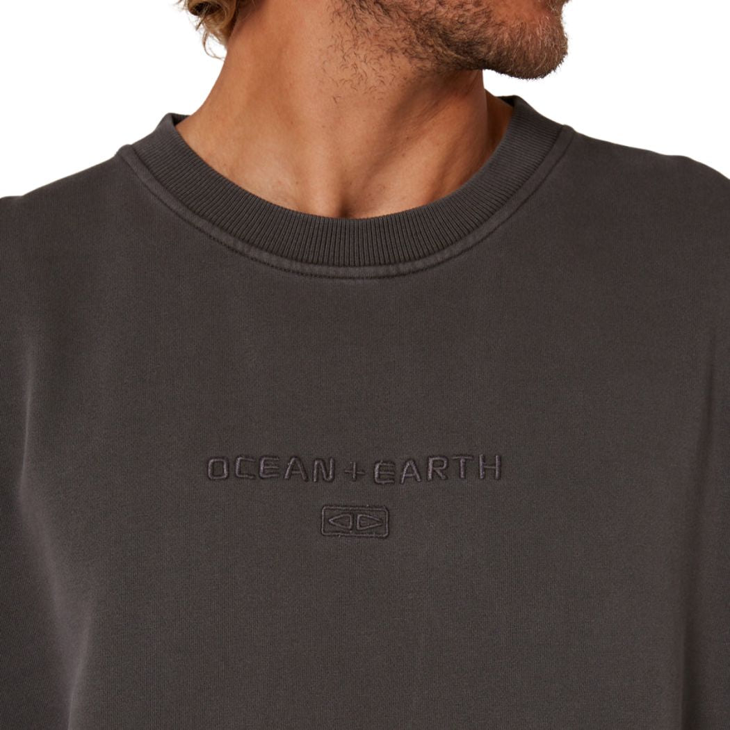 Ocean and Earth Priority Slouch Crew Big Mens