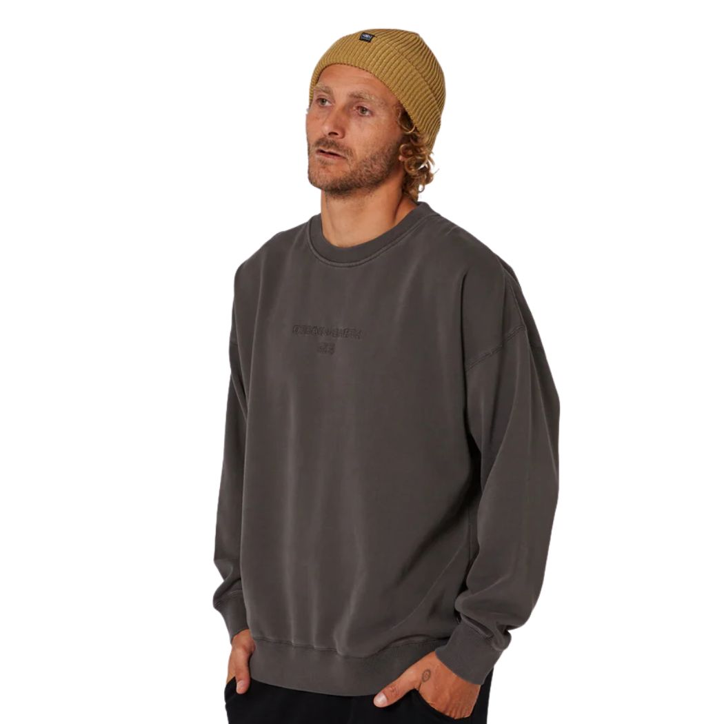 Ocean and Earth Priority Slouch Crew Big Mens