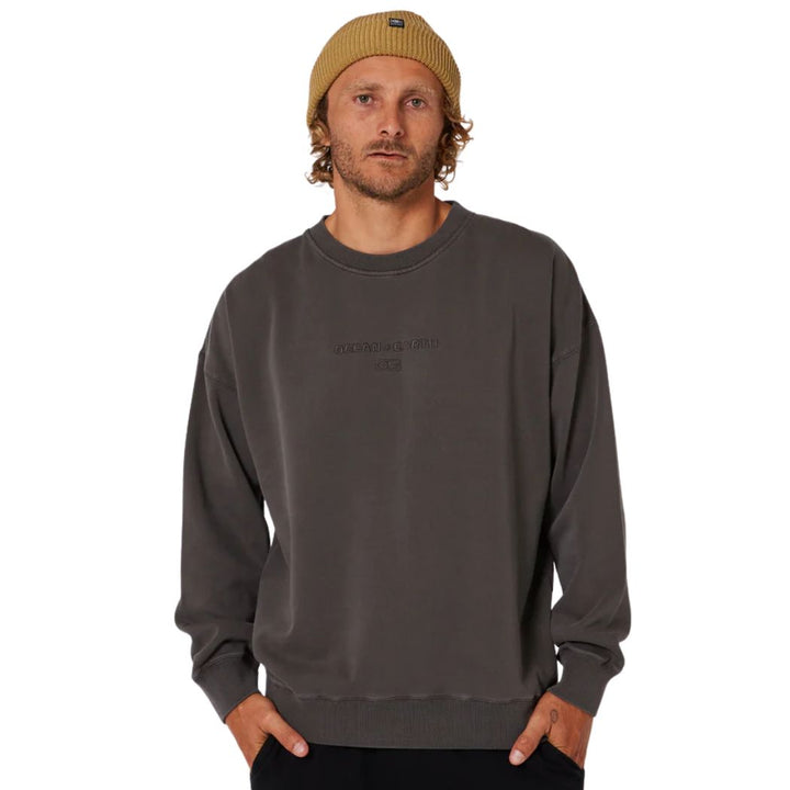 Ocean and Earth Priority Slouch Crew Big Mens