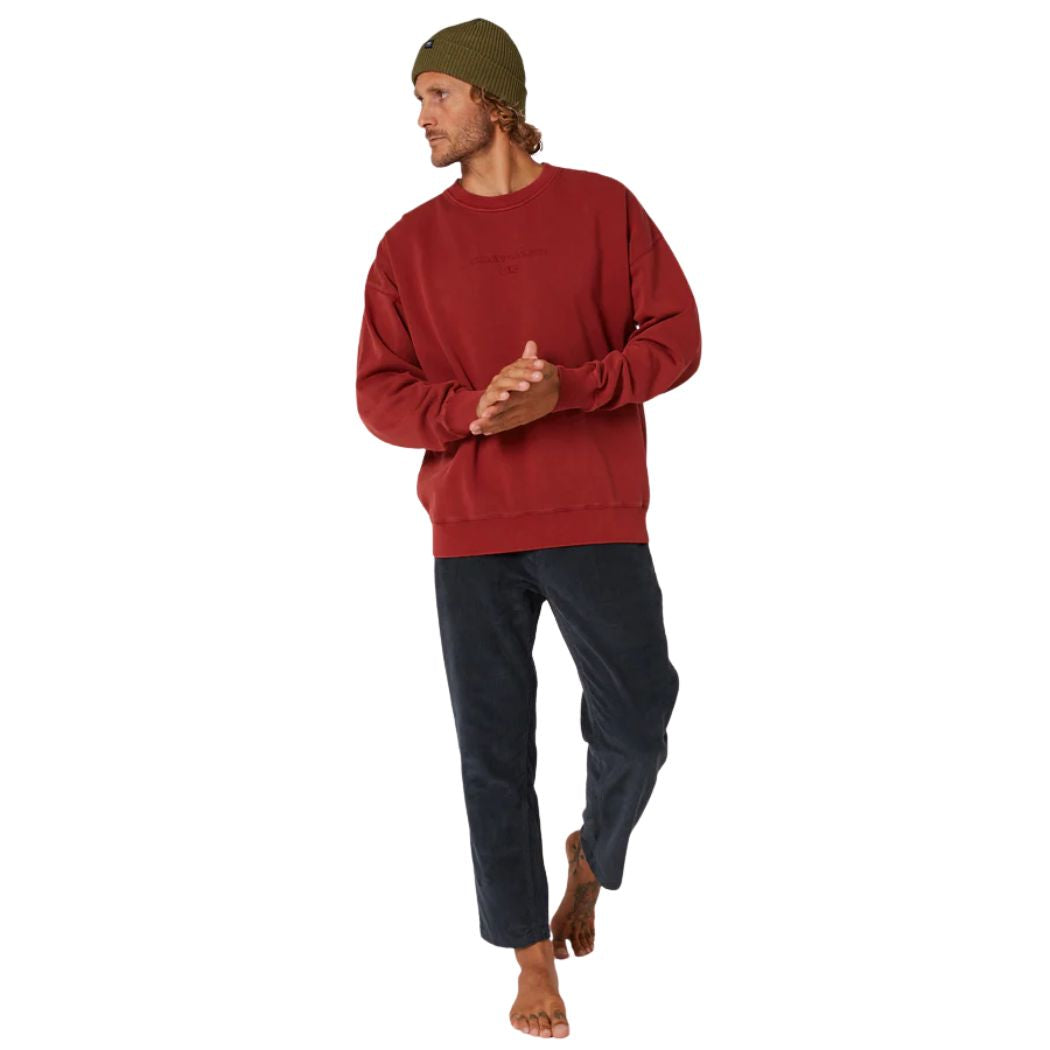 Ocean and Earth Priority Slouch Crew Big Mens