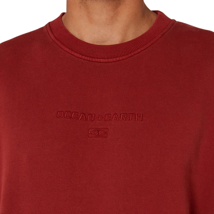 Ocean and Earth Priority Slouch Crew Big Mens