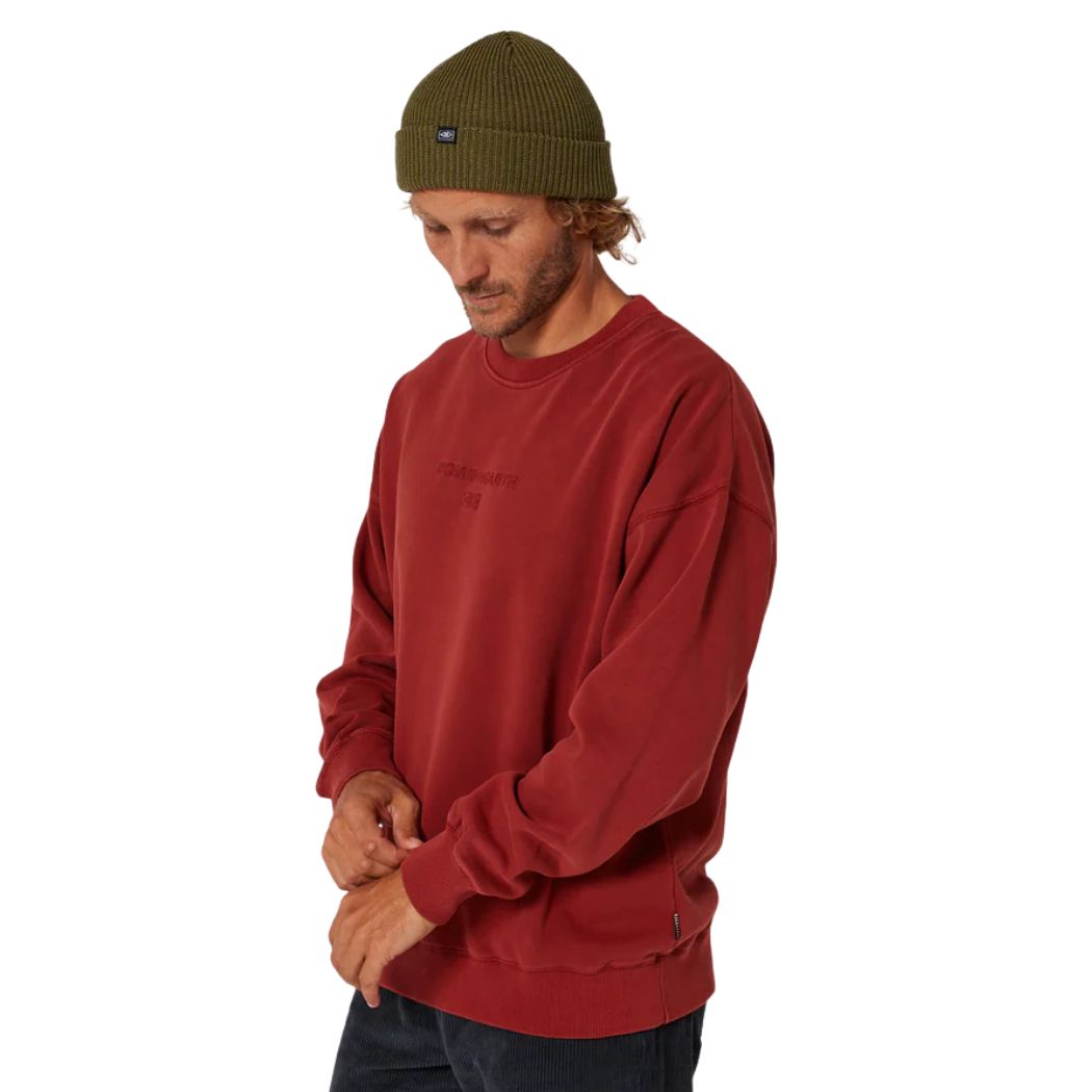 Ocean and Earth Priority Slouch Crew Big Mens