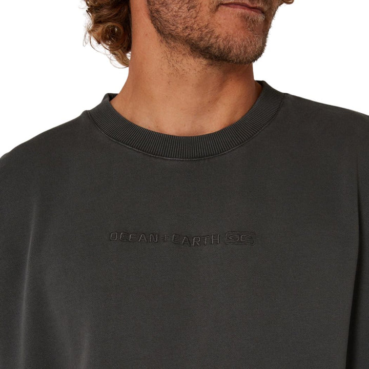 Ocean and Earth Priority Slouch Crew Big Mens
