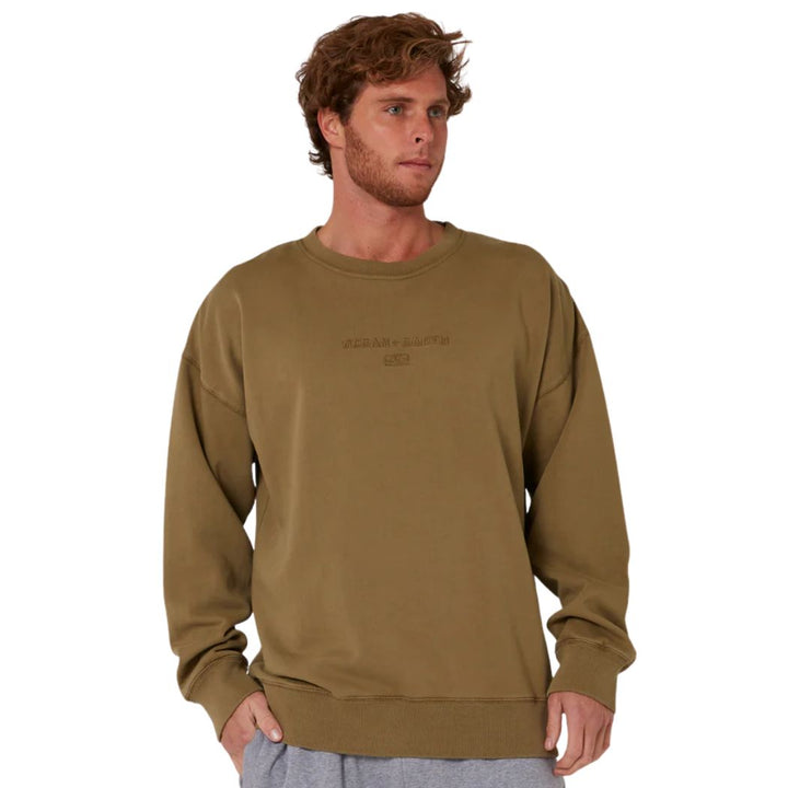 Ocean and Earth Priority Slouch Crew Big Mens
