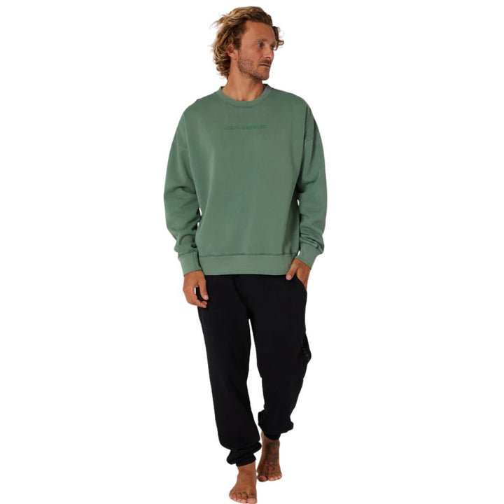 Ocean and Earth Priority Slouch Crew Big Mens