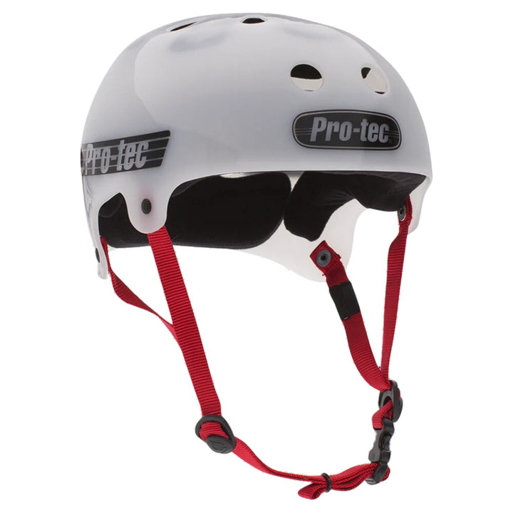 Pro Tec Bucky Lasek Trans White Helmet 