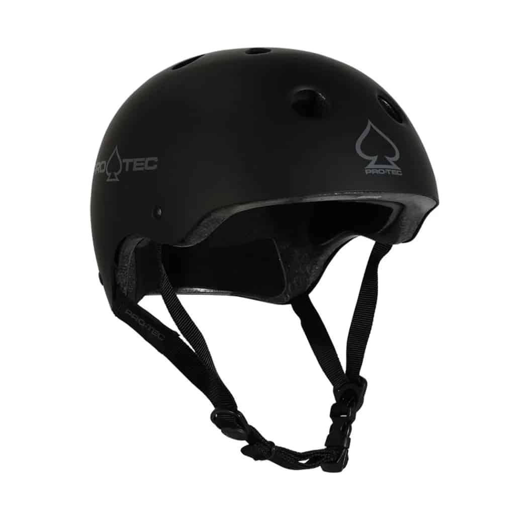 Pro Tec Classic Certified Matte Black Helmet