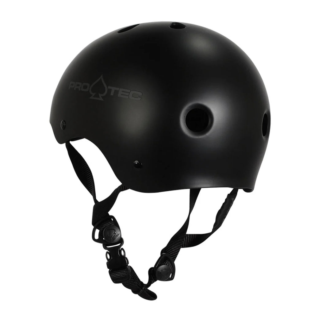 Pro-Tec Classic Certified Matte Black Skate Helmet