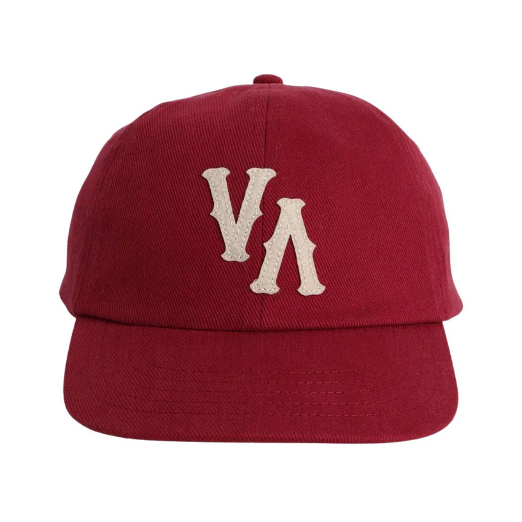 RVCA Dugout Dad Hat Ruby Red