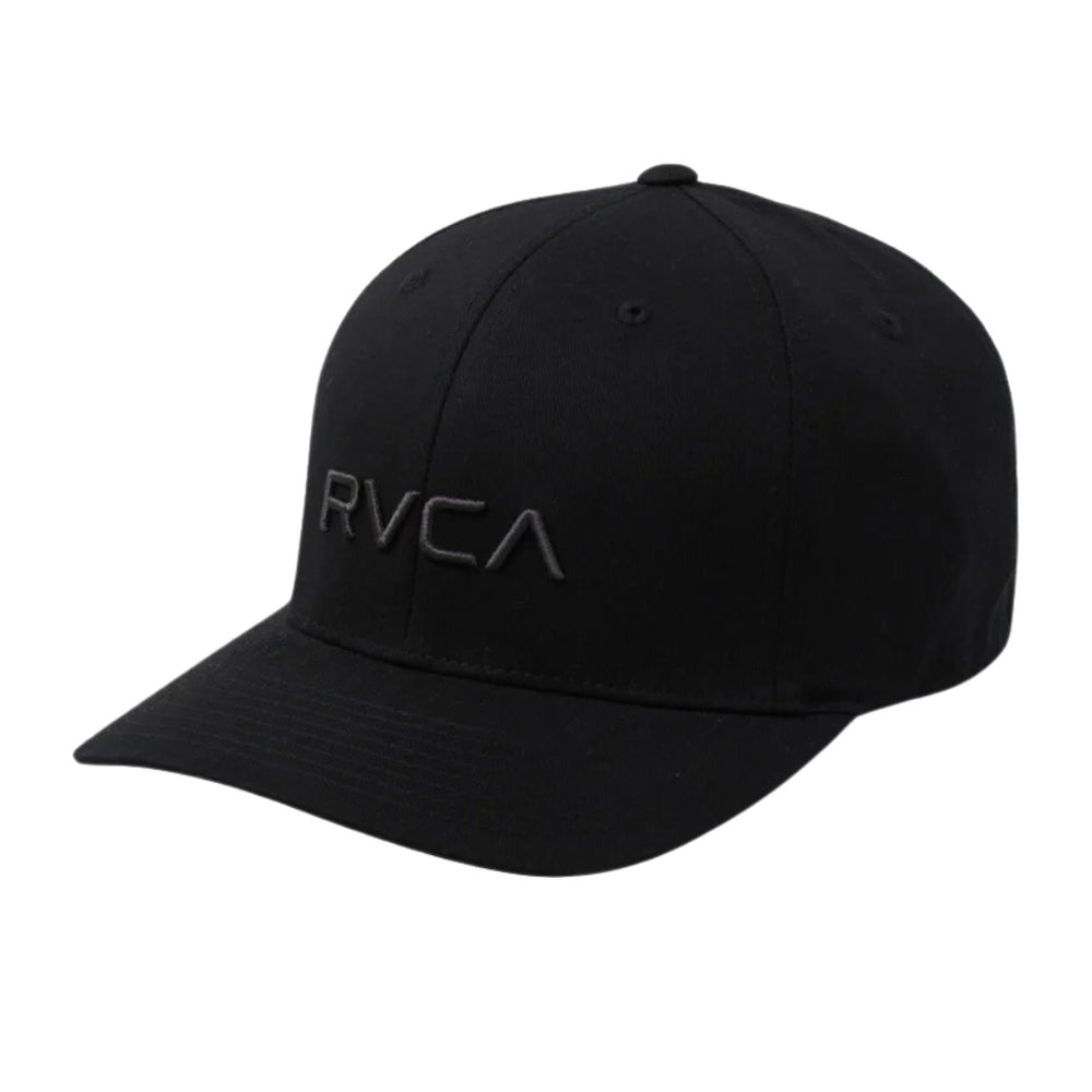 RVCA Flex Fit Black