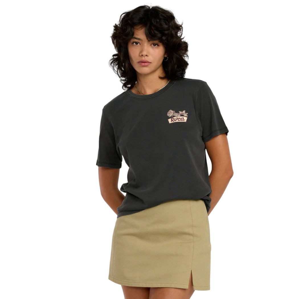 RVCA Reform Skirt Olive Grey