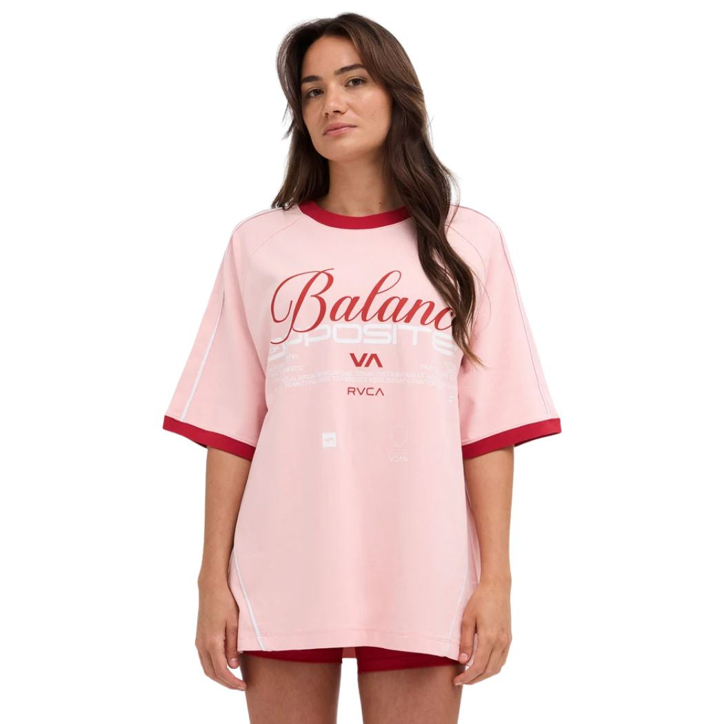 RVCA Solstice Toni Tee Sea Pink
