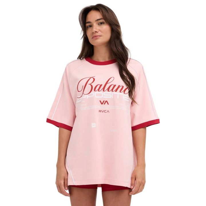 RVCA Solstice Toni Tee Sea Pink