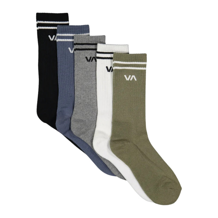 RVCA Union Sock 5 Pack Multi