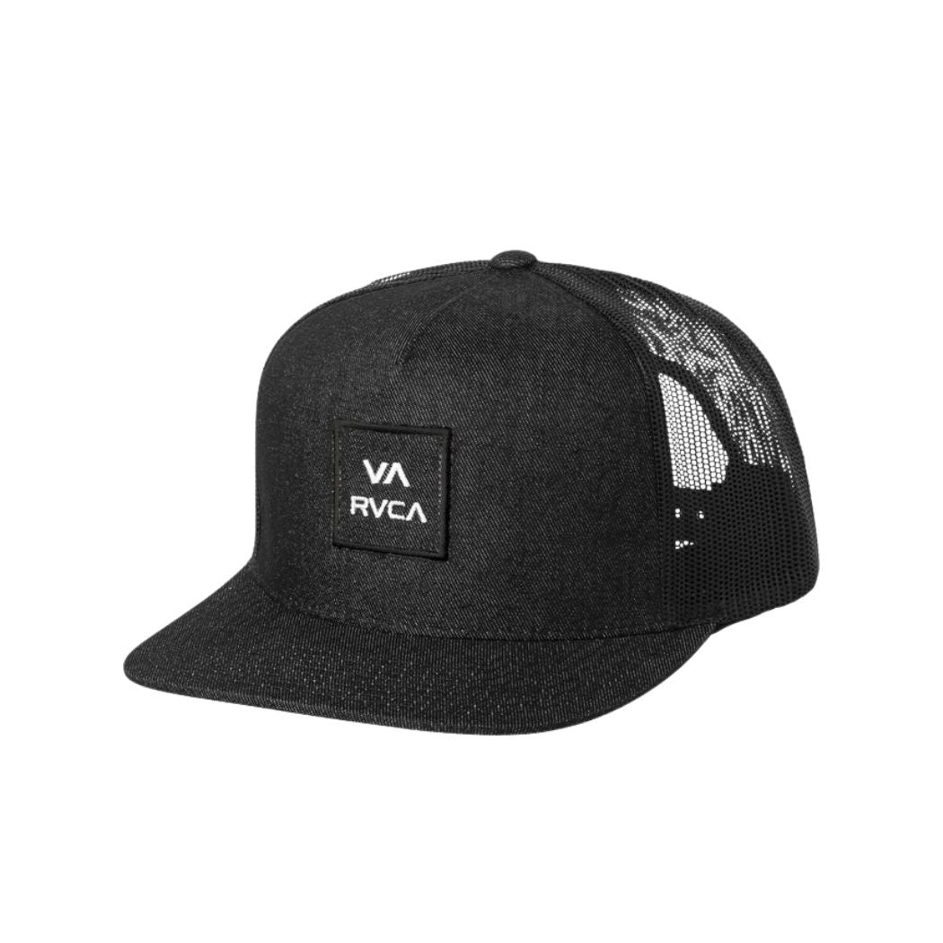 RVCA VA All The Way Trucker Black White