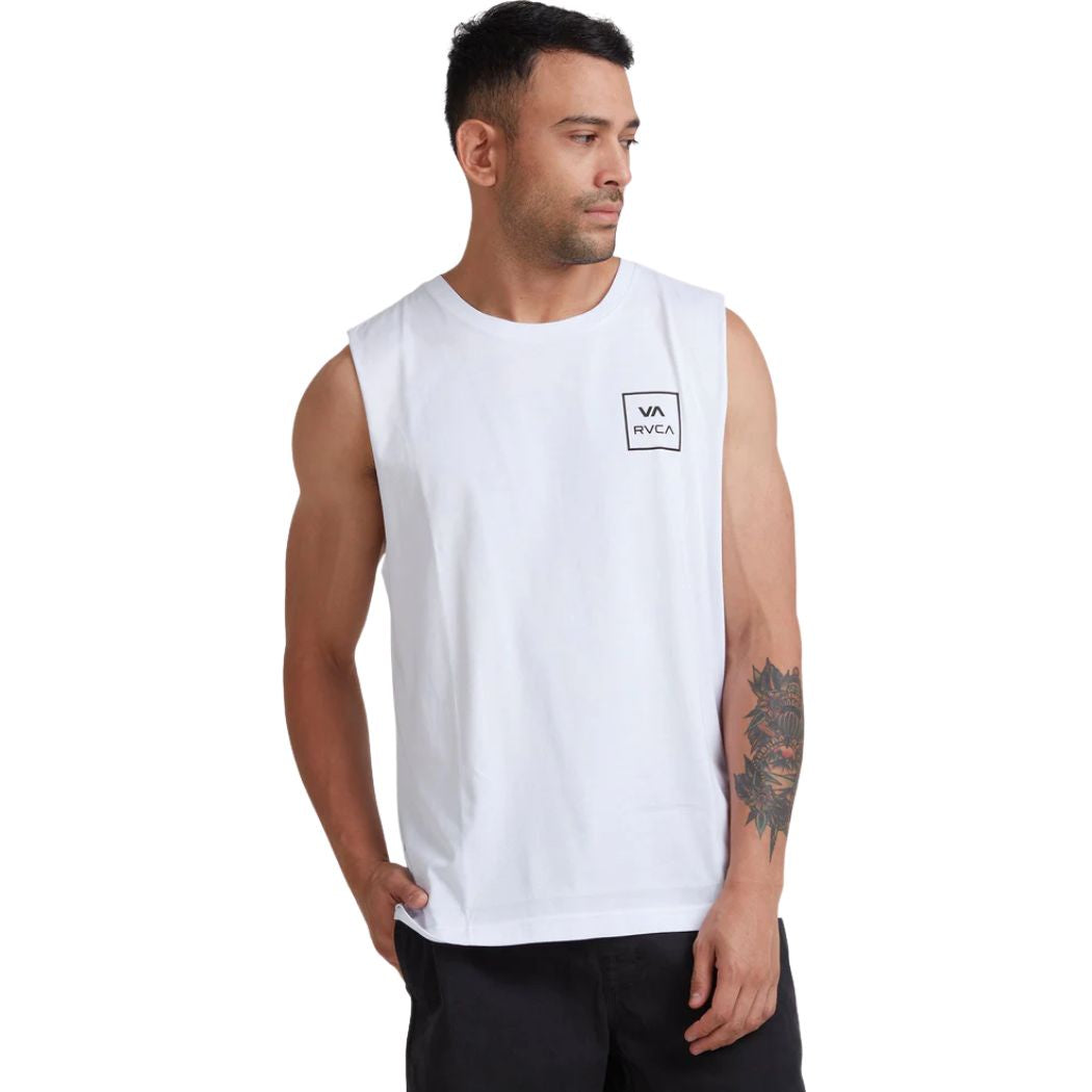 RVCA VA All The Ways Muscle White