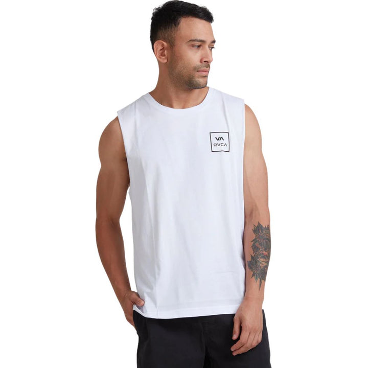 RVCA VA All The Ways Muscle White