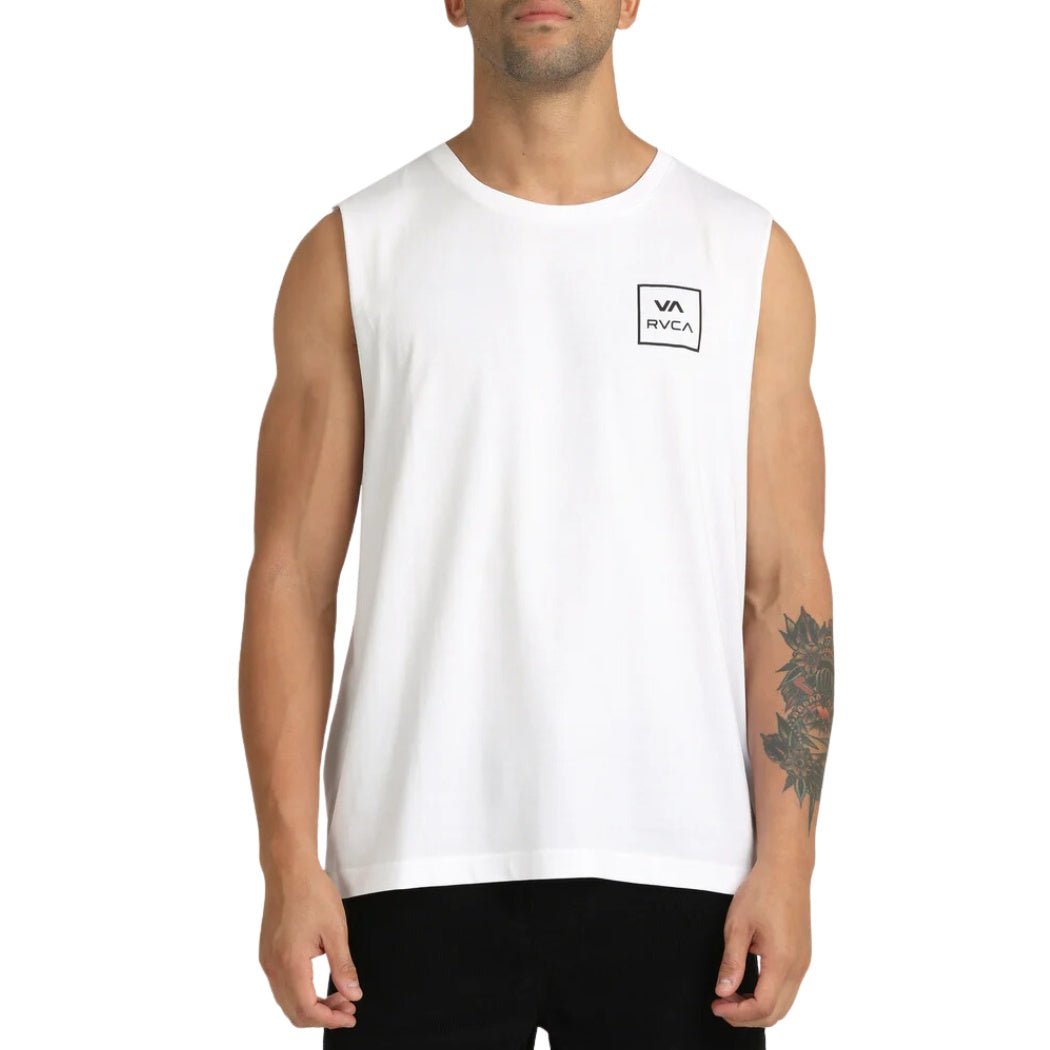 RVCA VA All The Ways Muscle White