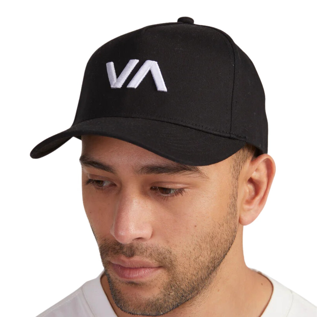 RVB RVCA VA Cashola Pinched Snapback Black 